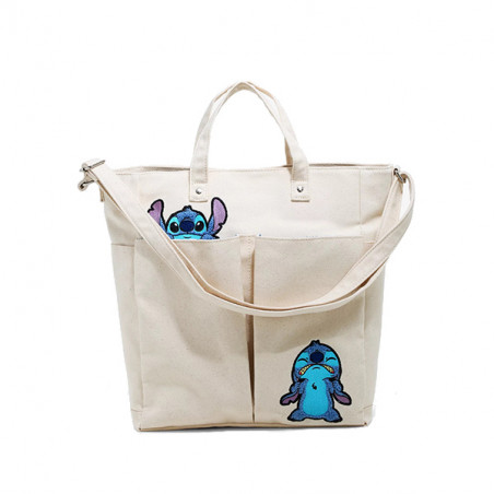 TOTE BAG TISSU STITCH / LILO ET STITCH / LOUNGEFLY