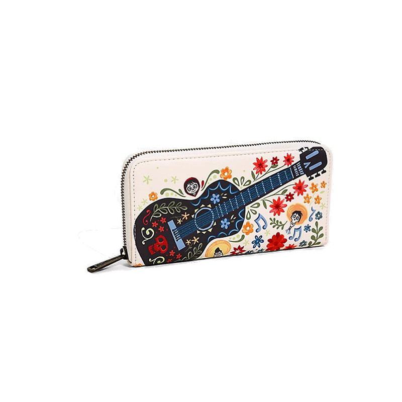 PORTEFEUILLE GUITARE BRODERIE / COCO / LOUNGEFLY