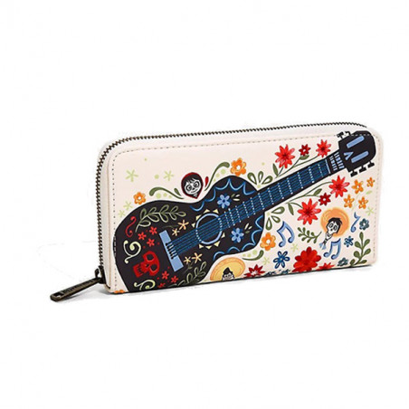 PORTEFEUILLE GUITARE BRODERIE / COCO / LOUNGEFLY