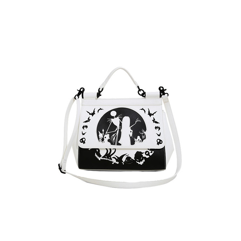 SAC A MAIN JACK AND SALLY / L'ETRANGE NOEL DE MR JACK / LOUNGEFLY SAC A MAIN JACK AND SALLY / L'ETRANGE NOEL DE MR JACK / LOUNGEFLY