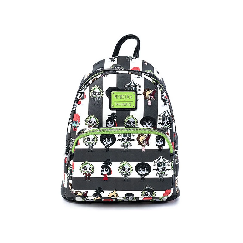 MINI SAC DOS CHIBI / BEETLEJUICE / LOUNGEFLY MINI SAC DOS CHIBI / BEETLEJUICE / LOUNGEFLY