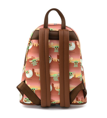 MINI SAC DOS CHILD SCENE / STAR WARS THE MANDALORIAN / LOUNGEFLY MINI SAC DOS CHILD SCENE / STAR WARS THE MANDALORIAN / LOUNGEFLY