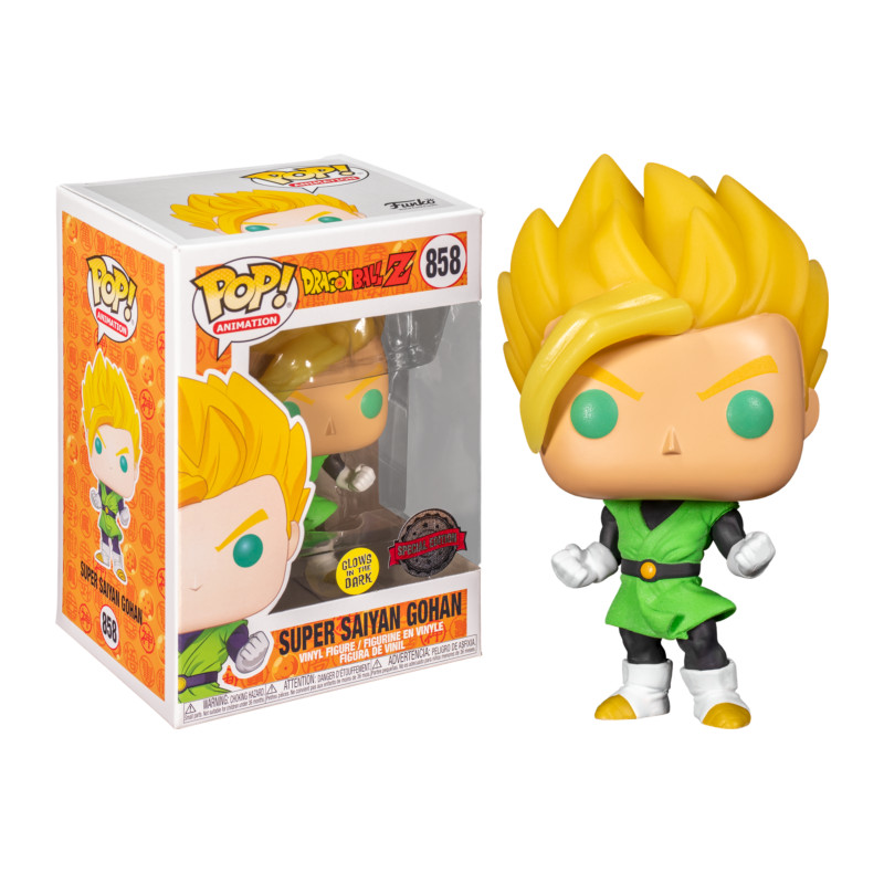 SUPER SAIYAN GOHAN / DRAGON BALL Z / FIGURINE FUNKO POP / EXCLUSIVE SPECIAL EDITION / GITD