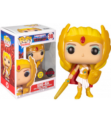 SHE-RA / LES MAITRES DE L'UNIVERS / FIGURINE FUNKO POP / EXCLUSIVE SPECIAL EDITION / GITD