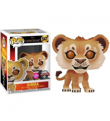 SIMBA / LE ROI LION / FIGURINE FUNKO POP / EXCLUSIVE SPECIAL EDITION / FLOCKED