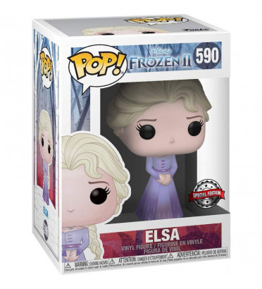 ELSA INTRO / LA REINE DES NEIGES / FIGURINE FUNKO POP / EXCLUSIVE SPECIAL EDITION