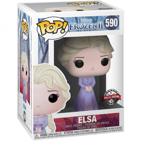 ELSA INTRO / LA REINE DES NEIGES / FIGURINE FUNKO POP / EXCLUSIVE SPECIAL EDITION