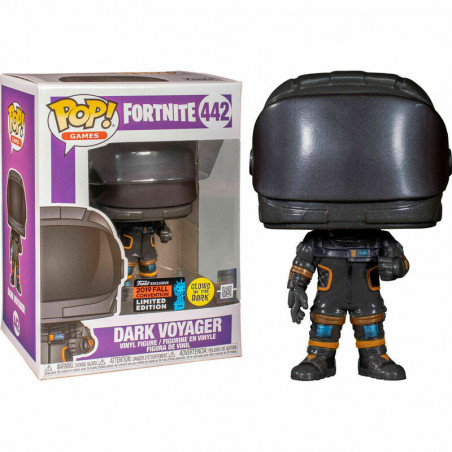 DARK VOYAGER METALLIC / FORTNITE / FIGURINE FUNKO POP / EXCLUSIVE NYCC 2019 / GITD