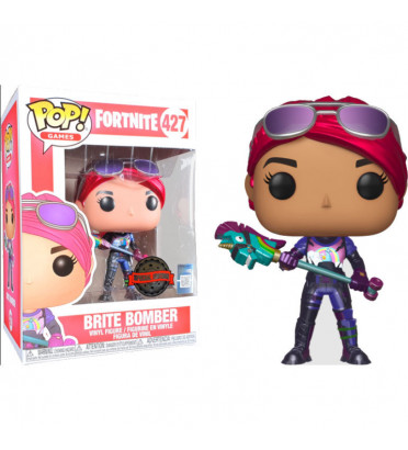 BRITE BOMBER METALLIC / FORTNITE / FIGURINE FUNKO POP / EXCLUSIVE SPECIAL EDITION