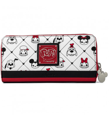 PORTEFEUILLE MICKEY AND FRIENDS SENSATIONAL / MICKEY MOUSE / LOUNGEFLY