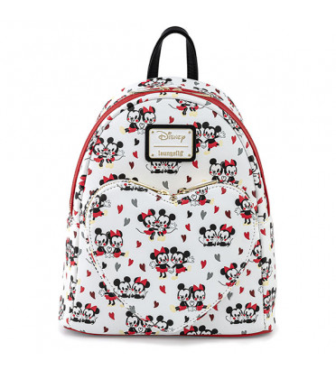 MINI SAC DOS MICKEY ET MINNIE MOUSE HEART / MICKEY MOUSE / LOUNGEFLY