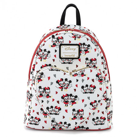 MINI SAC DOS MICKEY ET MINNIE MOUSE HEART / MICKEY MOUSE / LOUNGEFLY