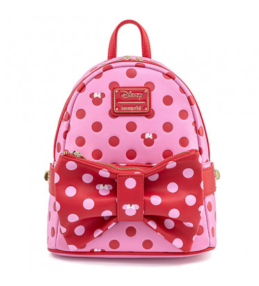 MINI SAC DOS MINNIE PINK BOW / MICKEY MOUSE / LOUNGEFLY