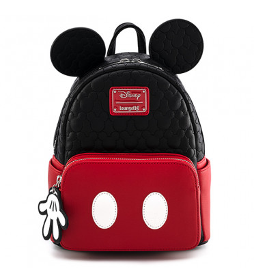 MINI SAC DOS MICKEY QUILTED OH BOY / MICKEY MOUSE / LOUNGEFLY