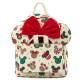 MINI SAC DOS AVEC SERRE TETE MICKEY ET MINNIE XMAS COOKIES / MICKEY MOUSE / LOUNGEFLY