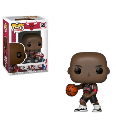 MICHAEL JORDAN BLACK UNIFORM / CHICAGO BULLS / FIGURINE FUNKO POP / EXCLUSIVE SPECIAL EDITION