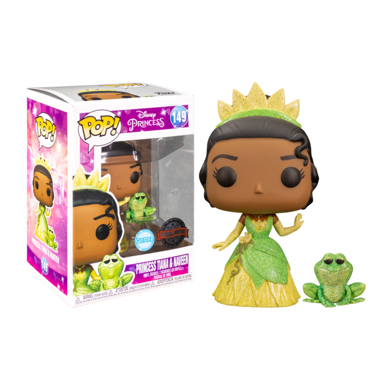 Figurine Princess Tiana And Naveen / La Princesse Et La Grenouille / Funko  Pop Disney 149