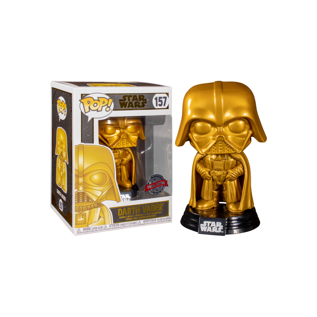 Figurine Dark Vador Gold / Star Wars / Funko Pop Movies 157