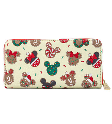 PORTEFEUILLE MICKEY ET MINNIE MOUSE XMAS COOKIES / MICKEY MOUSE / LOUNGEFLY PORTEFEUILLE MICKEY ET MINNIE MOUSE XMAS COOKIES / MICKEY MOUSE / LOUNGEFLY