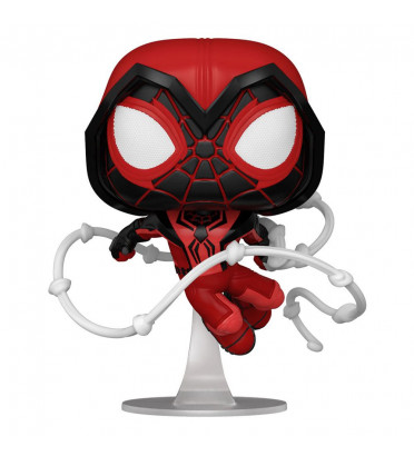 MILES MORALES CRIMSON COWL SUIT / SPIDER-MAN MILES MORALES / FIGURINE FUNKO POP