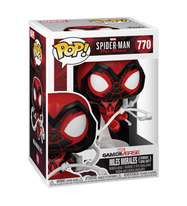 MILES MORALES CRIMSON COWL SUIT / SPIDER-MAN MILES MORALES / FIGURINE FUNKO POP