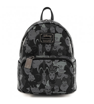 MINI SAC A DOS VILLAINS BLACK AND WHITE / DISNEY / LOUNGEFLY