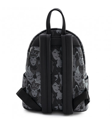 MINI SAC A DOS VILLAINS BLACK AND WHITE / DISNEY / LOUNGEFLY