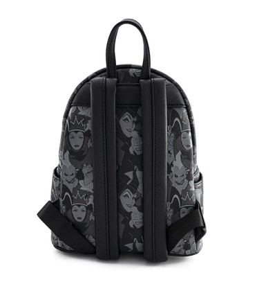 MINI SAC A DOS VILLAINS BLACK AND WHITE / DISNEY / LOUNGEFLY MINI SAC A DOS VILLAINS BLACK AND WHITE / DISNEY / LOUNGEFLY