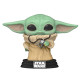 THE CHILD (BEBE YODA) WITH PENDANT / STAR WARS THE MANDALORIAN / FIGURINE FUNKO POP / EXCLUSIVE NYCC 2020