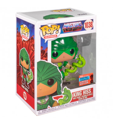 KING HISS / LES MAITRES DE LUNIVERS / FIGURINE FUNKO POP / EXCLUSIVE NYCC 2020