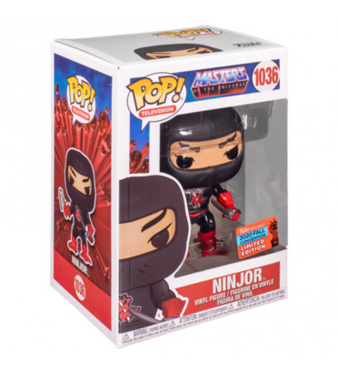 NINJOR / LES MAITRES DE LUNIVERS / FIGURINE FUNKO POP / EXCLUSIVE NYCC 2020