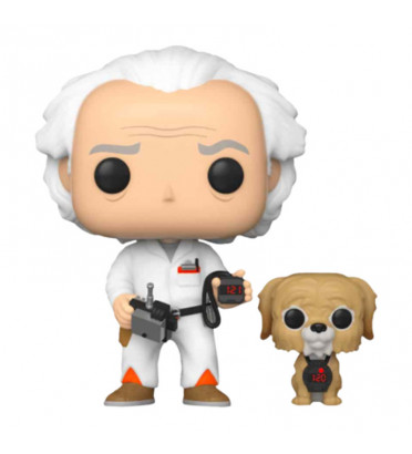 DOC ET EINSTEIN / RETOUR VERS LE FUTUR / FIGURINE FUNKO POP / EXCLUSIVE SPECIAL EDITION