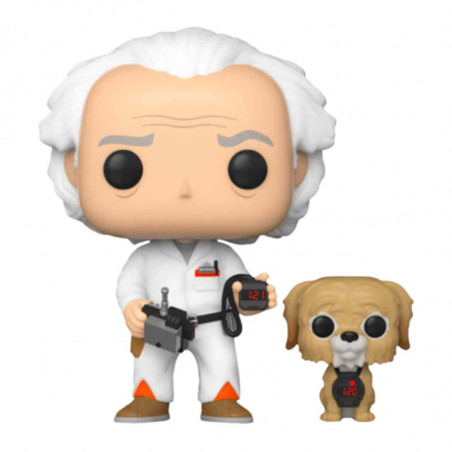 DOC ET EINSTEIN / RETOUR VERS LE FUTUR / FIGURINE FUNKO POP / EXCLUSIVE SPECIAL EDITION