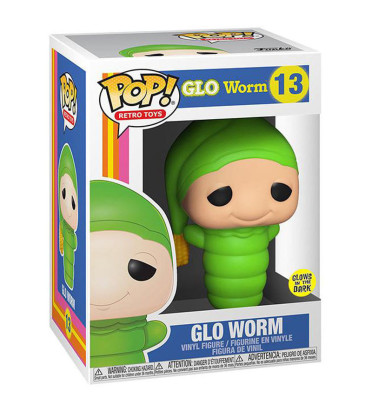 GLO WORM / HASBRO / FIGURINE FUNKO POP / GITD GLO WORM / HASBRO / FIGURINE FUNKO POP / GITD