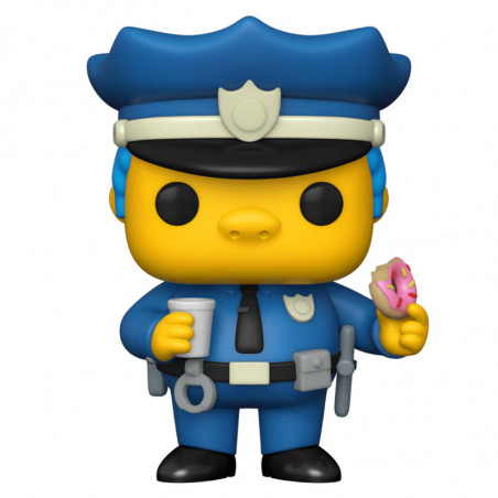 CHEF WIGGUM / LES SIMPSONS / FIGURINE FUNKO POP