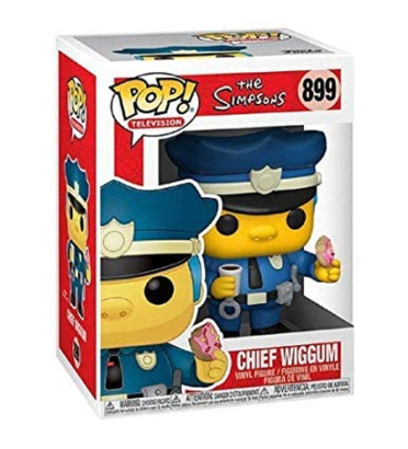 CHEF WIGGUM / LES SIMPSONS / FIGURINE FUNKO POP CHEF WIGGUM / LES SIMPSONS / FIGURINE FUNKO POP