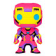 IRON MAN / BLACK LIGHT / FIGURINE FUNKO POP / EXCLUSIVE SPECIAL EDITION