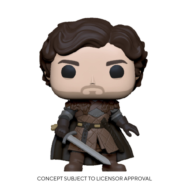 ROBB STARK WITH SWORD / GAME OF THRONES / FIGURINE FUNKO POP