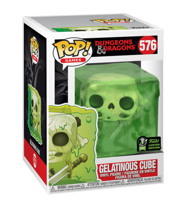 GELATINOUS CUBE / DUNGEONS AND DRAGONS / FIGURINE FUNKO POP / EXCLUSIVE ECCC 2020 GELATINOUS CUBE / DUNGEONS AND DRAGONS / FIGURINE FUNKO POP / EXCLUSIVE ECCC 2020