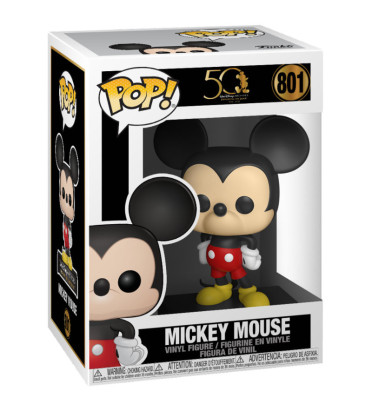 MICKEY MOUSE 50 YEARS / MICKEY MOUSE / FIGURINE FUNKO POP MICKEY MOUSE 50 YEARS / MICKEY MOUSE / FIGURINE FUNKO POP