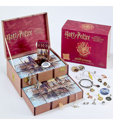 CALENDRIER DE L'AVENT HARRY POTTER 2021 COFFRET BIJOUX / HARRY POTTER / WIZARDING WORLD