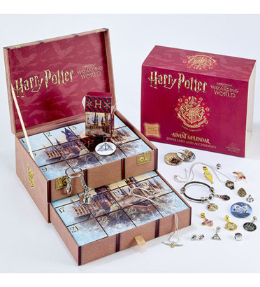 CALENDRIER DE L'AVENT HARRY POTTER 2021 COFFRET BIJOUX / HARRY POTTER / WIZARDING WORLD CALENDRIER DE L'AVENT HARRY POTTER 2021 COFFRET BIJOUX / HARRY POTTER / WIZARDING WORLD