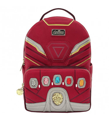 MINI SAC A DOS IRON MAN INFINITY STONES / IRON MAN / LOUNGEFLY