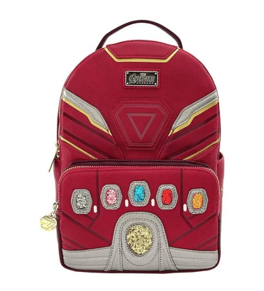 MINI SAC A DOS IRON MAN INFINITY STONES / IRON MAN / LOUNGEFLY