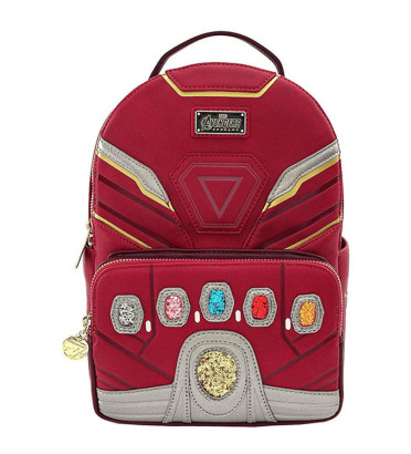 MINI SAC A DOS IRON MAN INFINITY STONES / IRON MAN / LOUNGEFLY