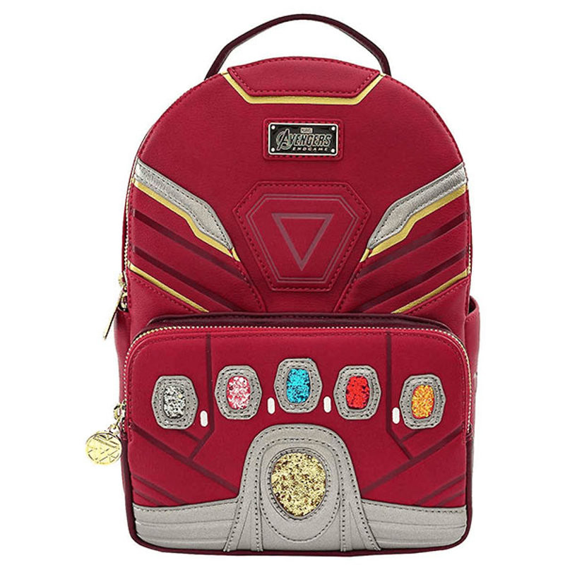 MINI SAC A DOS IRON MAN INFINITY STONES / IRON MAN / LOUNGEFLY