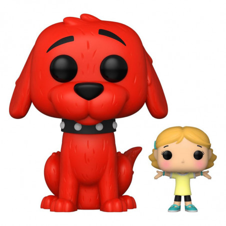 CLIFFORD WITH EMILY ELIZABETH / CLIFFORD LE GROS CHIEN ROUGE / FIGURINE FUNKO POP