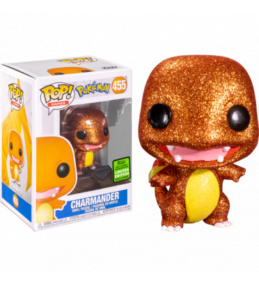 CHARMANDER / POKEMON / FIGURINE FUNKO POP / EXCLUSIVE ECCC 2021 / DIAMOND