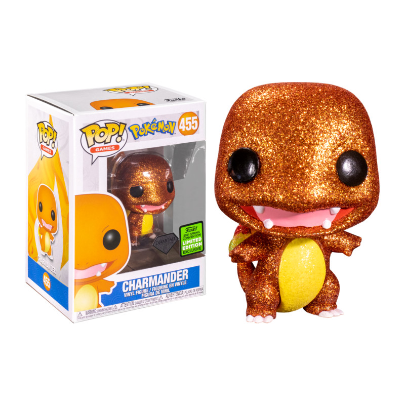 Figurine Charmander Diamond / Pokemon / Funko Pop Games 455