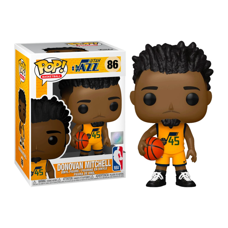 DONOVAN MITCHELL ALTERNATE / UTAH JAZZ / FIGURINE FUNKO POP